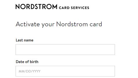 nordstromcard comactivate